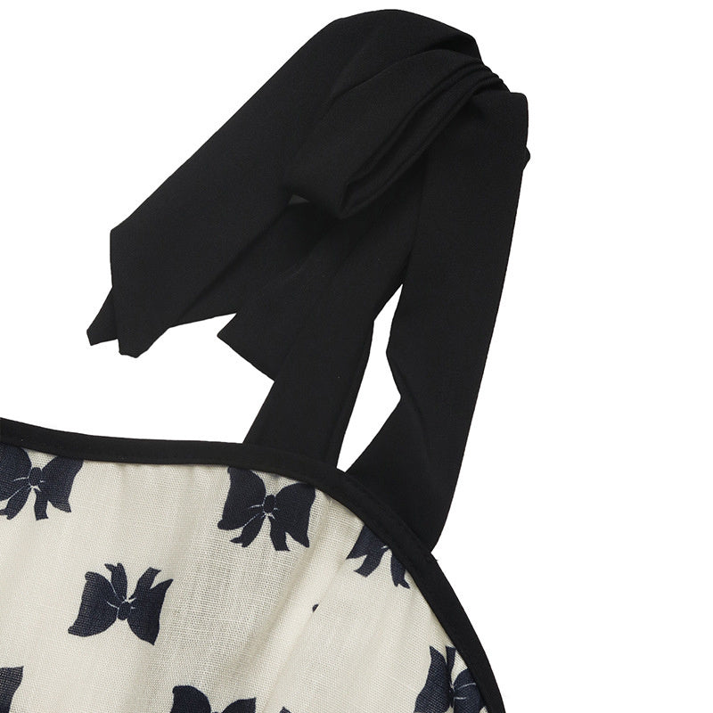 A Unique And Elegant Summer Women Bow Dress