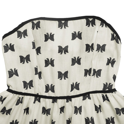 A Unique And Elegant Summer Women Bow Dress